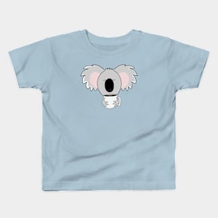 Monday morning coffee Kids T-Shirt